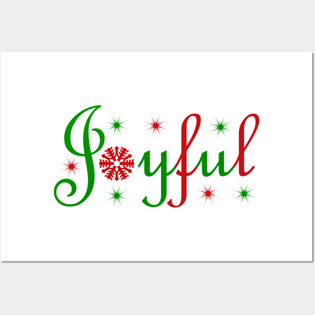 Christmas 16 - Joyful Wall Art by dress-me-up